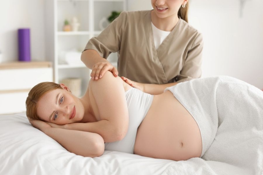 Pregnancy Back Massage - Wokingham Beauty Salon